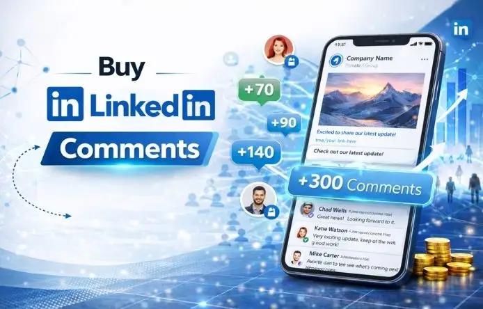 Buy LinkedIn Comments- SocialVix
