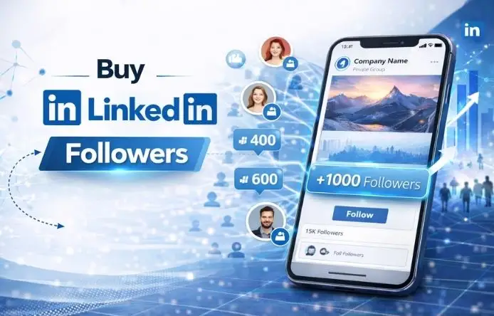 Buy LinkedIn Followers- SocialVix
