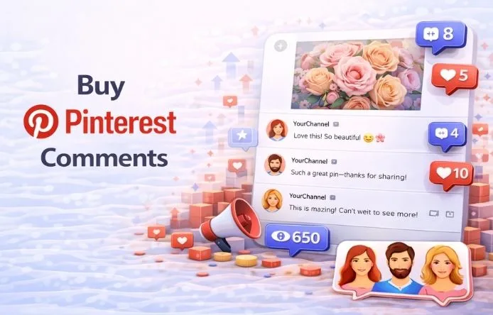 Buy Pinterest Comments- SocialVix