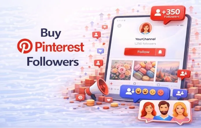 Buy Pinterest Followers- SocialVix