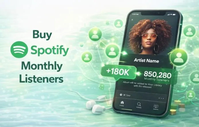 Buy Spotify Monthly Listeners- SocialVix