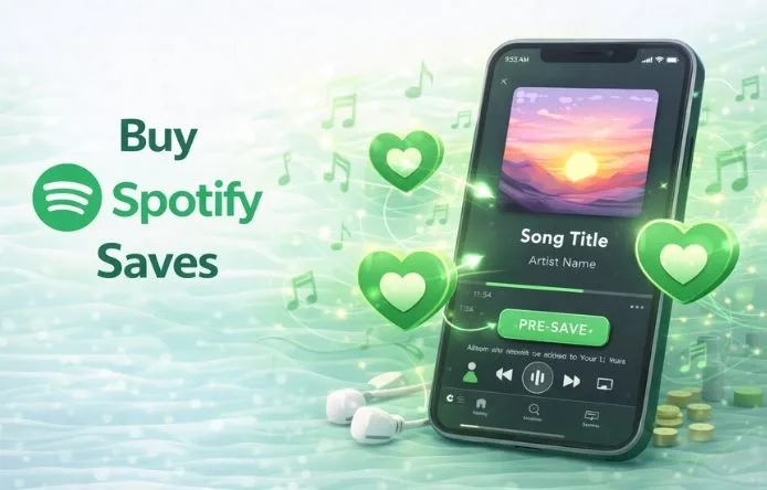 Buy Spotify Saves- SocialVix