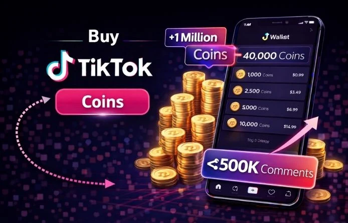 TikTok Coins- SocialVix