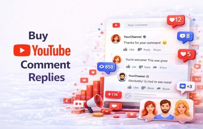 Youtube Comments Replies- SocialVix