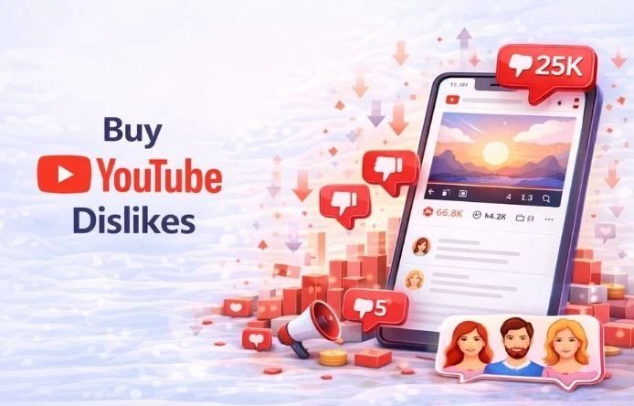 Youtube Dislikes- SocialVix