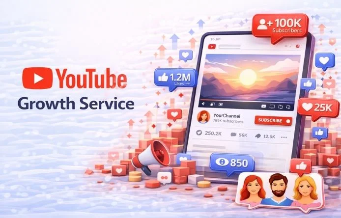 Youtube Growth Services- SocialVix