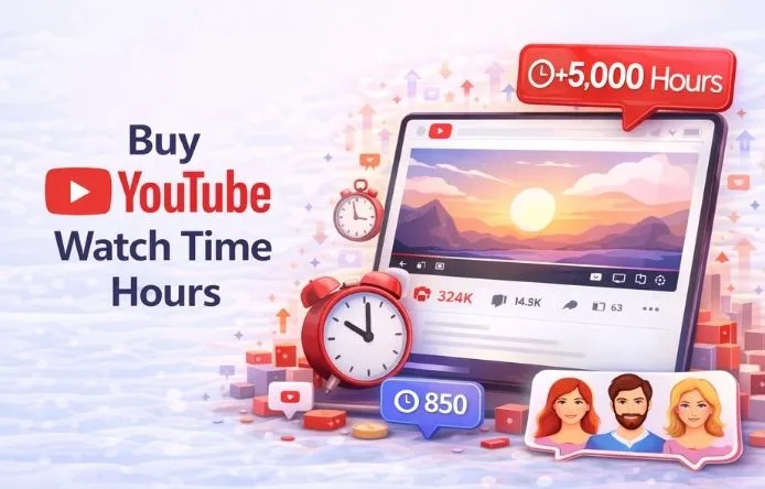 Youtube Watch Time Hours- SocialVix